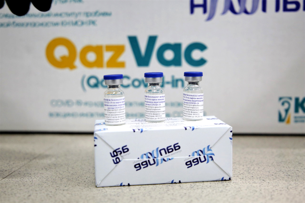 Καζακστάν: Ξεκίνησαν οι εμβολιασμοί με το εγχώριο εμβόλιο QazVac (Video)