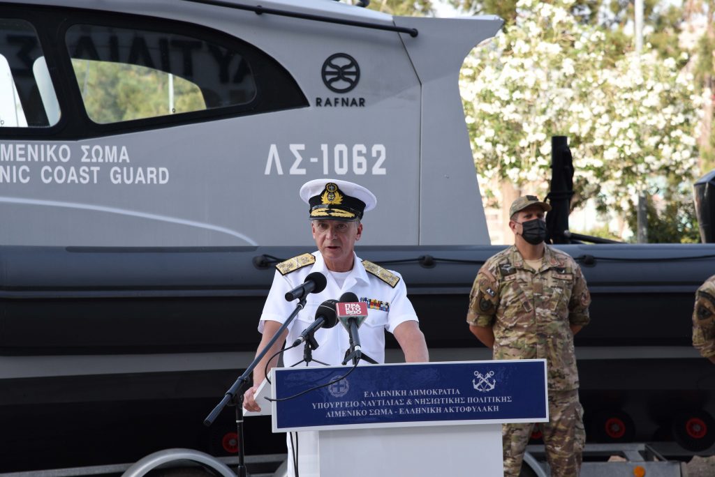 Hellenic Coast Guard gets the last of ten boats donated by Greek shipowners