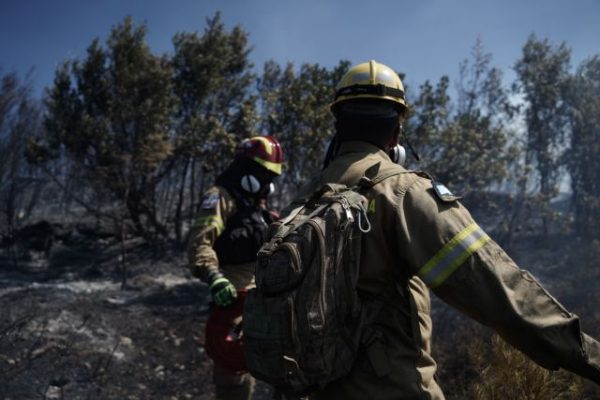 Πυρκαγιά και στη Λίμνη Ευβοίας – Εκκενώνονται οικισμοί