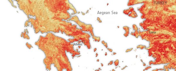 Καύσωνας: Στους 50 βαθμούς έφτασε η πραγματική θερμοκρασία