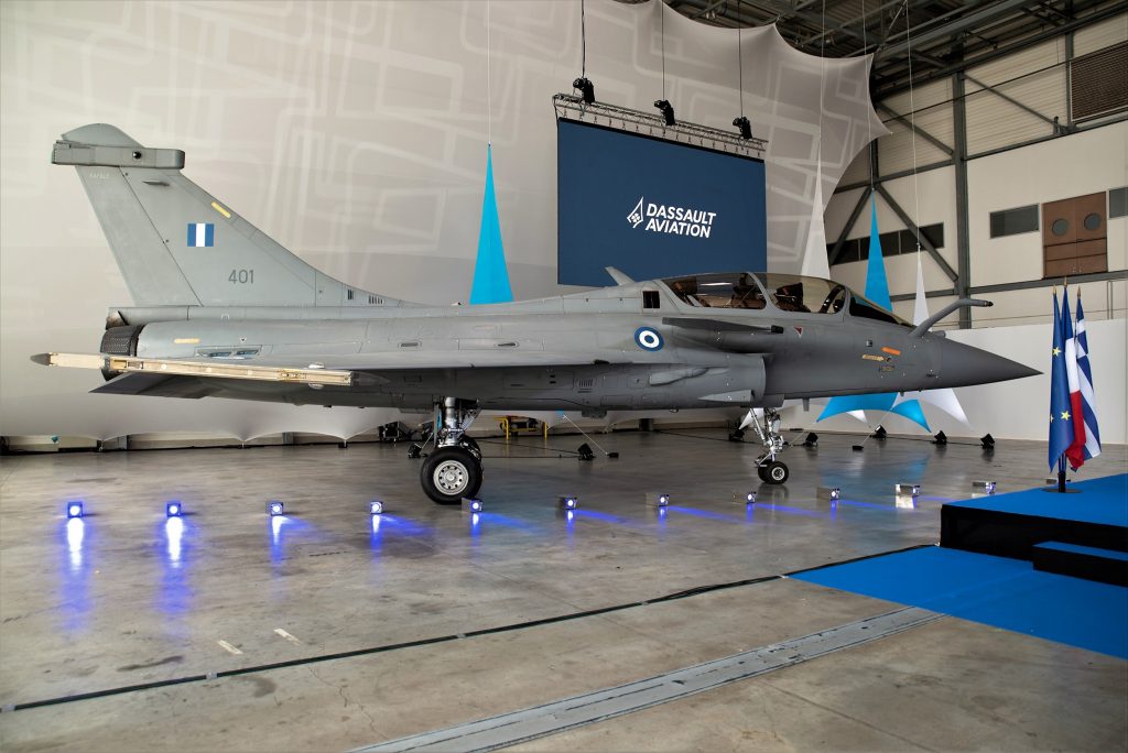 PM Mitsotakis hails first delivery of Rafale warplane to Greece