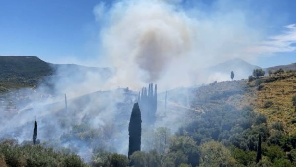 Φωτιά: Καταστροφή σε Κεφαλονιά – Κάηκαν περίπου 6.000 στρέμματα [χάρτης]