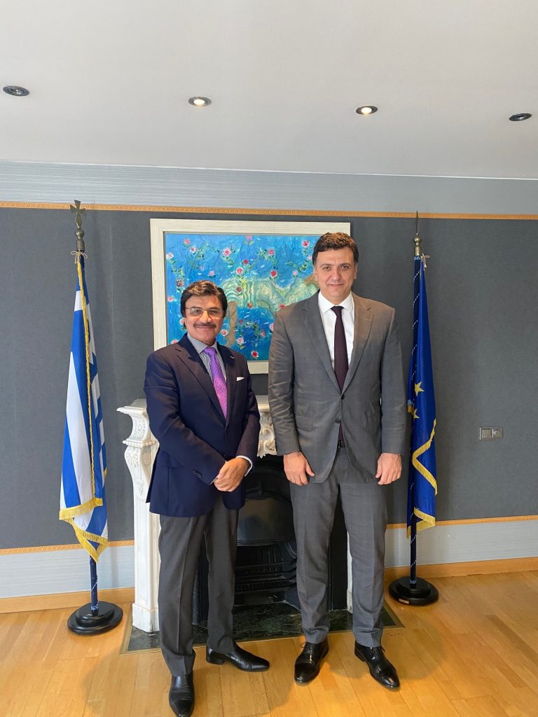 Kikilias – Investments at the center of the meeting with the UAE ambassador