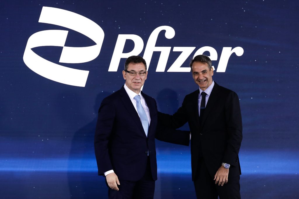 Μητσοτάκης από τα εγκαίνια της Pfizer στη Θεσσαλονίκη – Το rebrain γίνεται πραγματικότητα