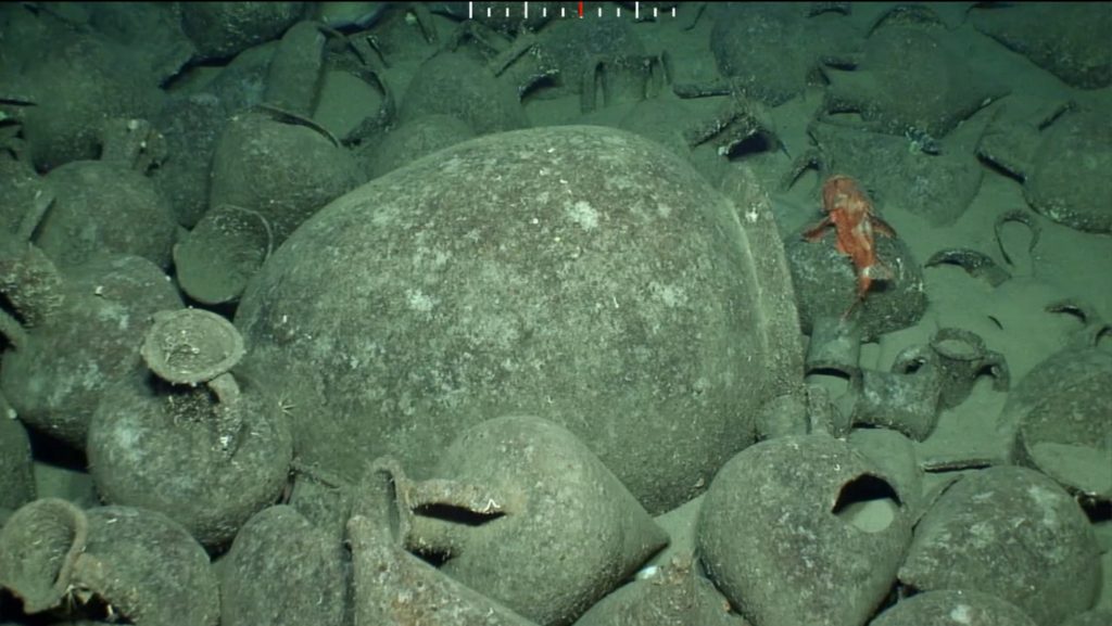 Impressive findings from the shipwreck in Kythira