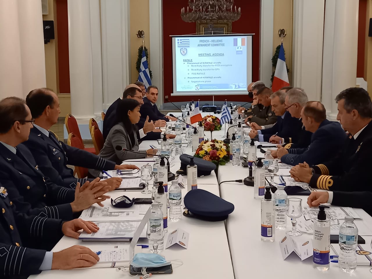 Joint Greek-French armaments com’t convenes in Athens