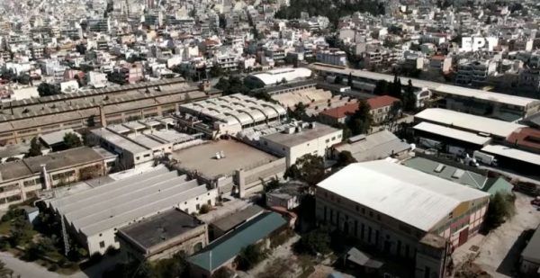 Eight-storey buildings in the new government park that used to house PYRKAL