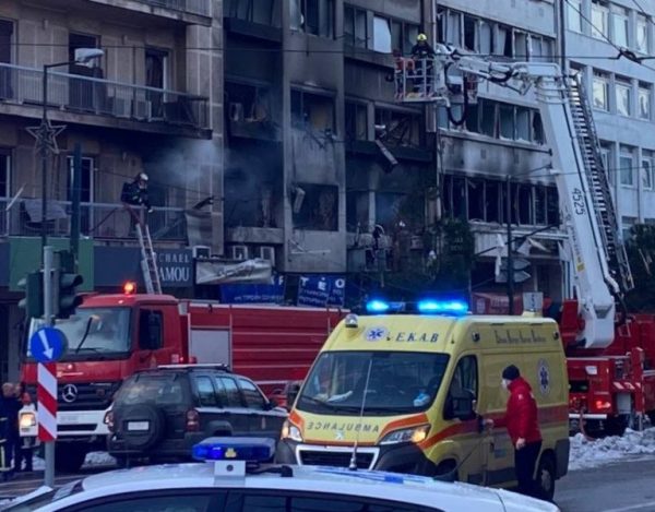 Λεωφόρος Συγγρού: Η στιγμή της έκρηξης [Video]