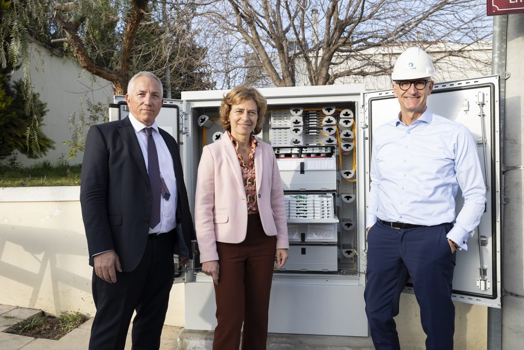 Deutsche Telekom: CEO Tim Höttges’s visit to fiber optics projects in Greece