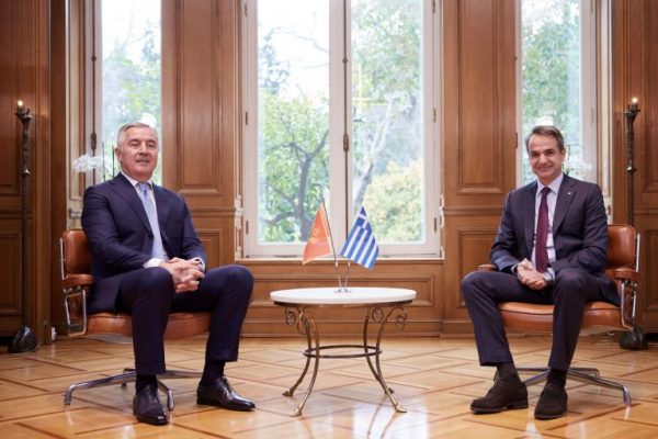 Historic first-ever official visit by Montenegro head of state to Athens