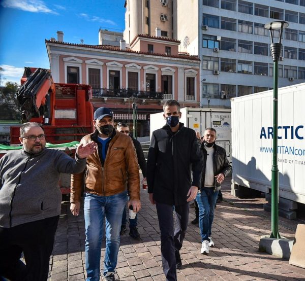 Municipality of Athens: The outdoor sales areas of Varvakeio market are completely reconstructed