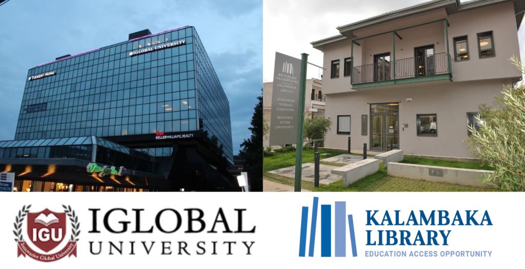 Collaboration of the Kalampaka Library with IGlobal University