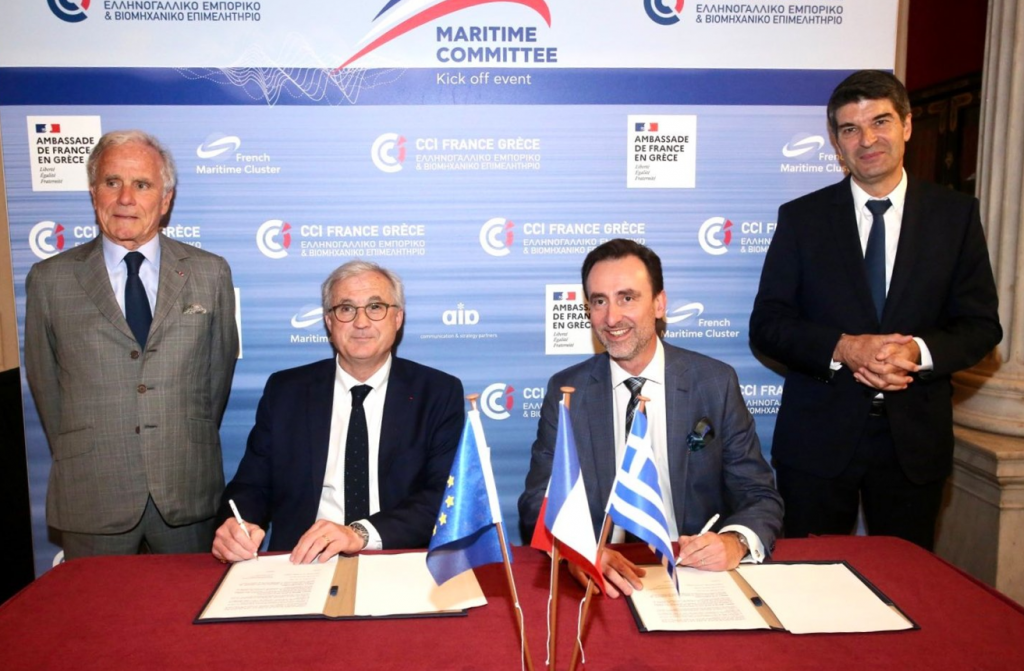 Establishment of a Greek-French shipping committee aiming at strengthening synergies