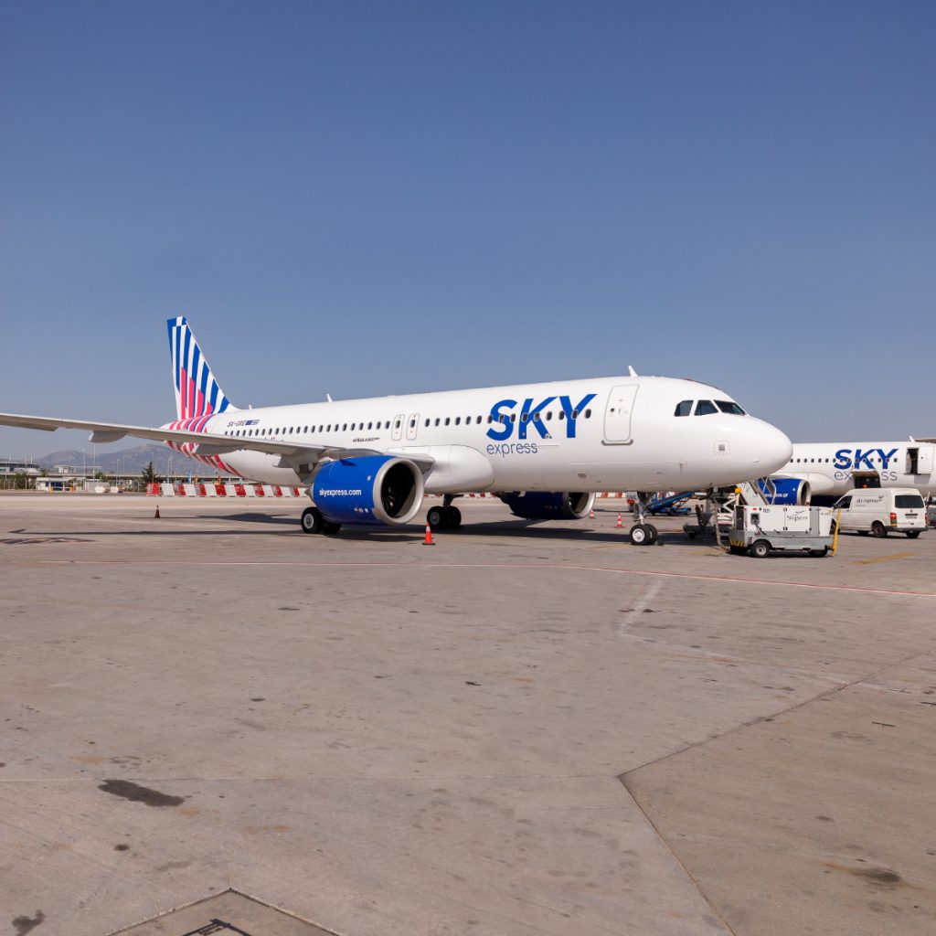 SKY express: Eνισχύει τον στόλο της με ακόμα ένα Airbus A320neo