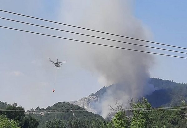 Φωτιά στον Έβρο: Μαίνεται το πύρινο μέτωπο στο δάσος της Δαδιάς