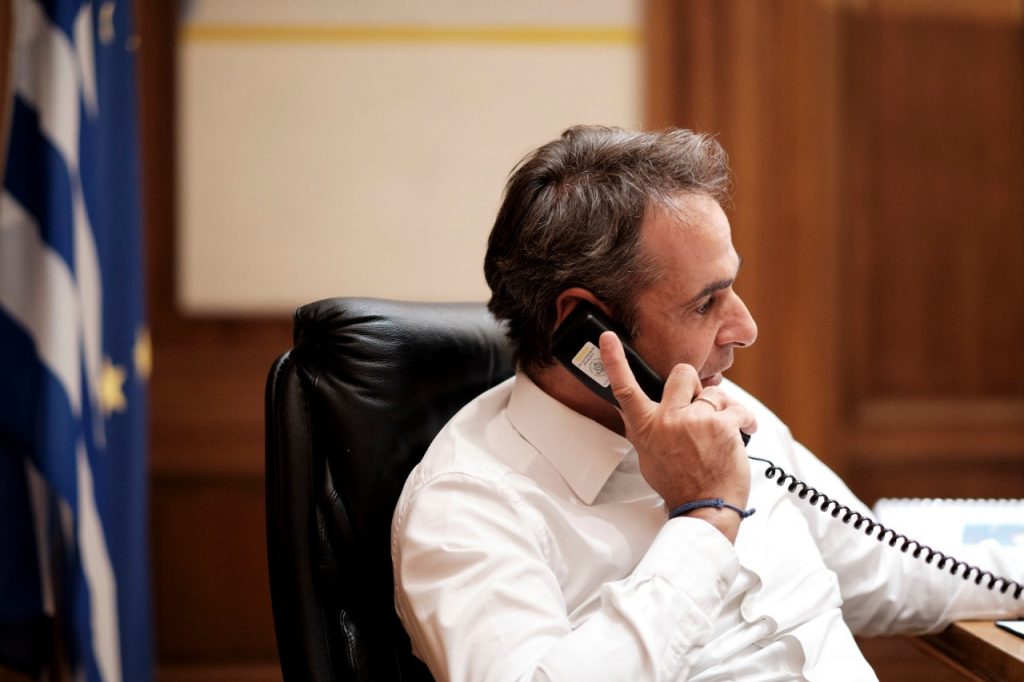 Mitsotakis-Blinken phone contact on Mon.