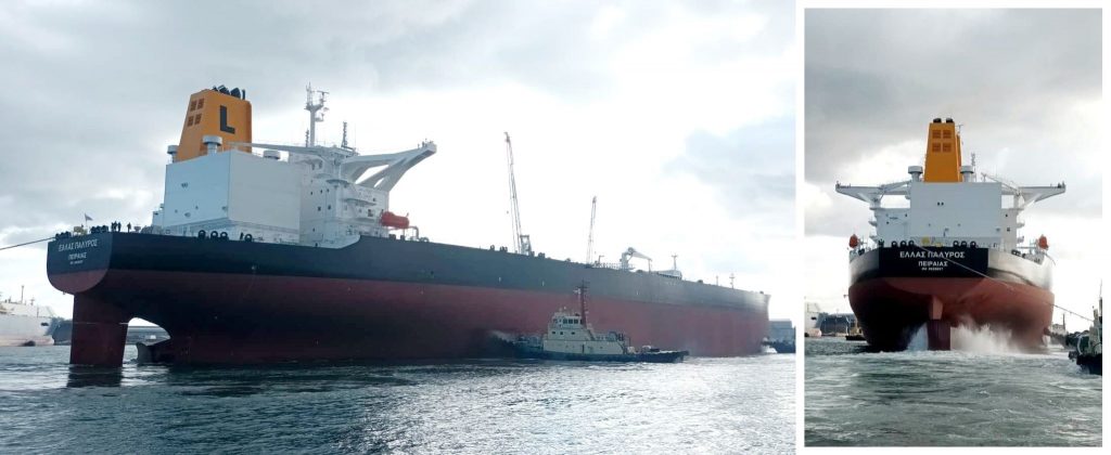 Latsco: Παρέλαβε το νεότευκτο VLCC «Hellas Paliros»