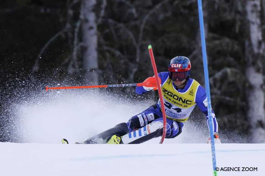 First world championship medal ever by Greek nat’l in Winter Olympic sport; Ginnis picks up slalom silver in Courchevel