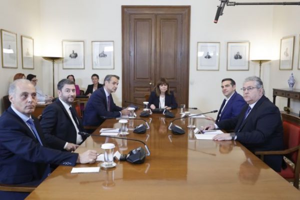 Εκλογές 2023: Σύσκεψη των πολιτικών αρχηγών στο Μέγαρο Μαξίμου