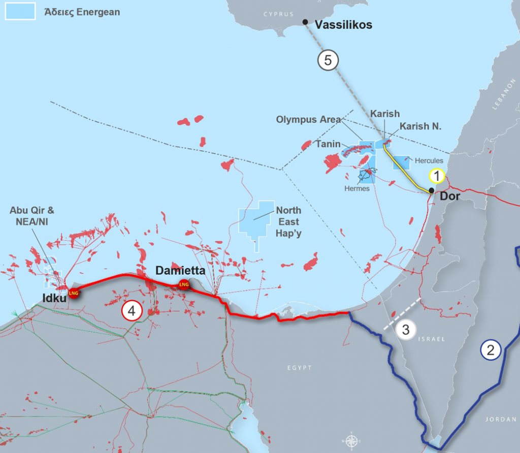 Energean: Προτεραιότητα η ανάπτυξη των κοιτασμάτων φυσικού αερίου στην Περιοχή Ολύμπου στο Ισραήλ