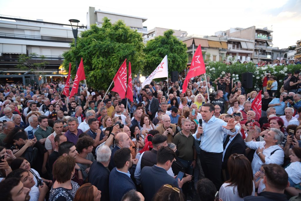 Τσίπρας από Κορυδαλλό: Μαζί στις κάλπες, μαζί στους αγώνες – Ενάντια την ορμπανοποίηση της χώρας