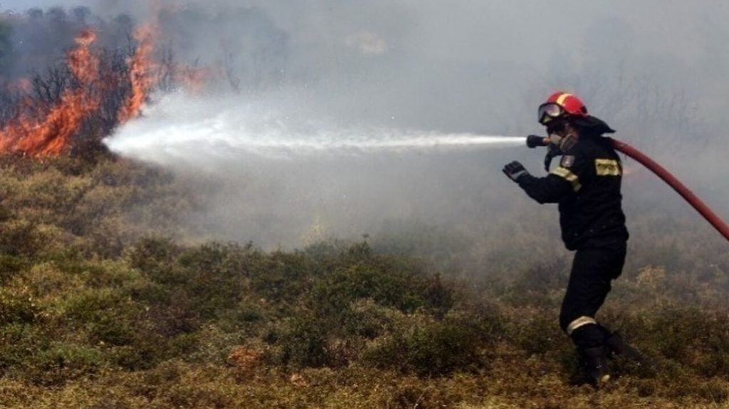 Κηφισιά: Φωτιά σε δασική έκταση – Επιχειρούν και εναέρια μέσα