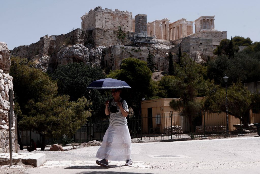 Καύσωνας «Κλέων»: Αλλαγή ωραρίου λειτουργίας της Ακρόπολης