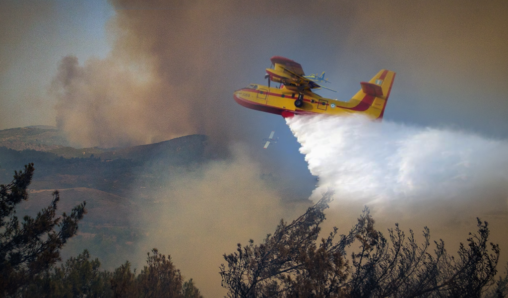 Πτώση Canadair: Μισό αιώνα πτήσεων στην Ελλάδα κλείνουν τα καναδικά αεροσκάφη [γράφημα]