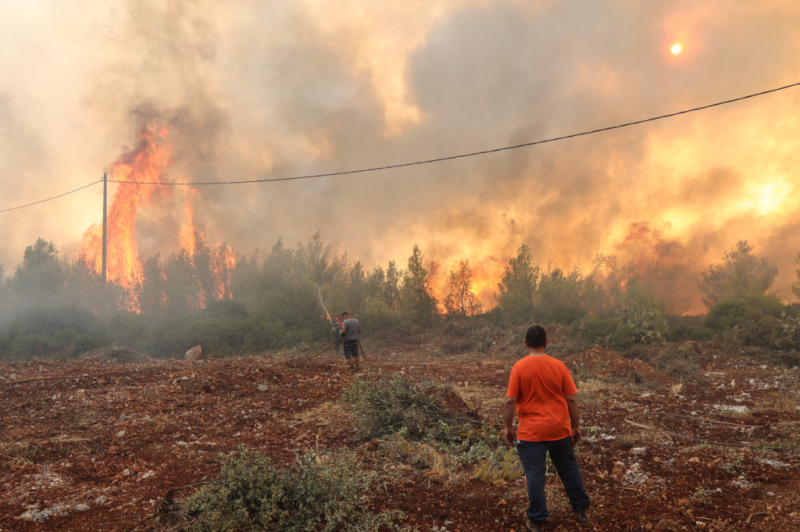 ΥπΑΑΤ: Κλιμάκιο του ΕΛΓΑ στις πληγείσες περιοχές της Ρόδου