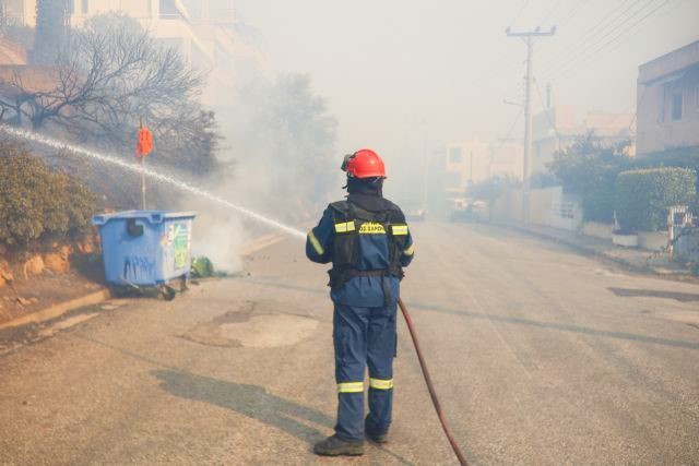 Θεσσαλονίκη: Φωτιά στη Θέρμη