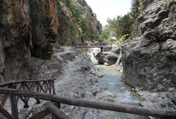 Κρήτη: Κλειστό μέχρι και τη Δευτέρα το φαράγγι της Σαμαριάς