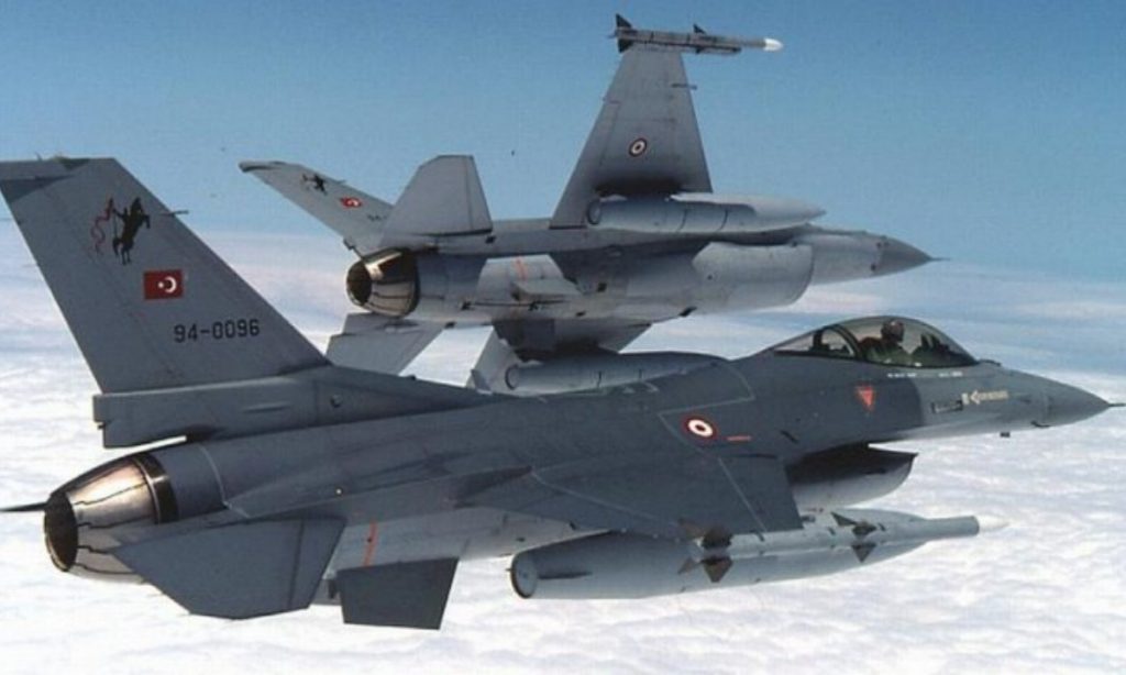 Παραβίαση του FIR Αθηνών από τουρκικά F-16 στο Αιγαίο