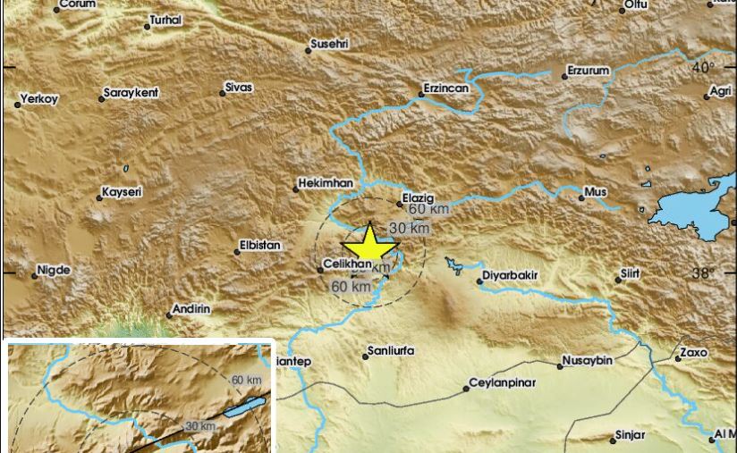 Σεισμός 4,4 Ρίχτερ στην Τουρκία κοντά στο ρήγμα της Ανατολίας