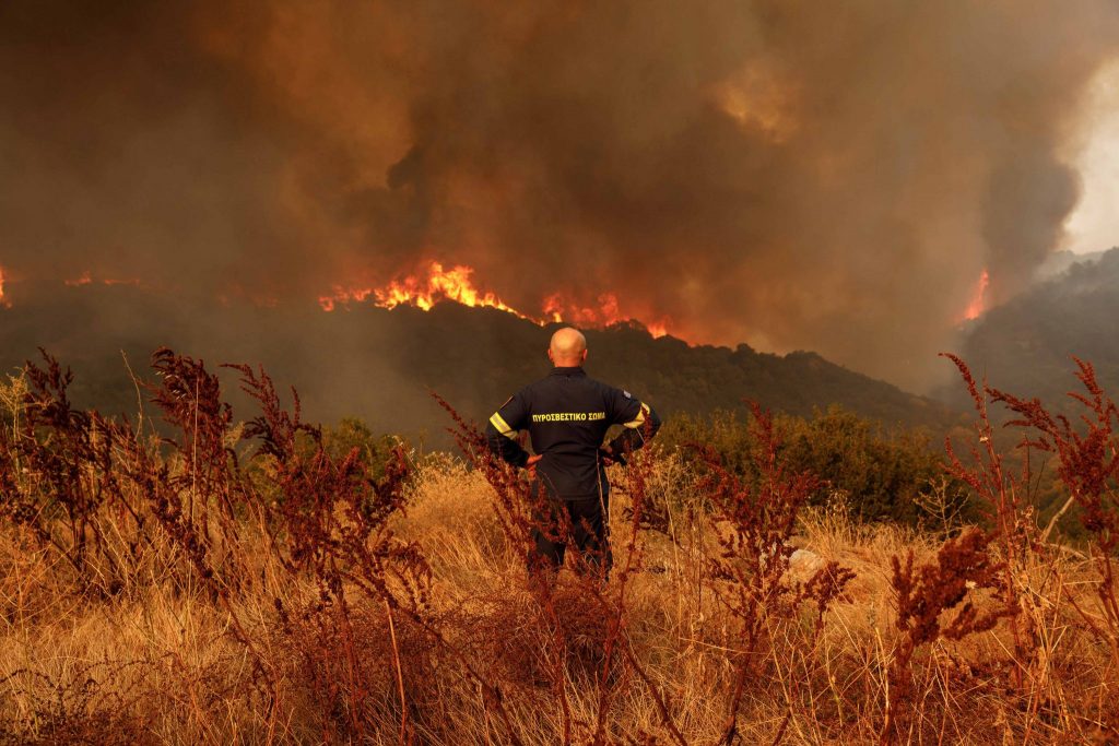 Vacant Properties in Greece Posing Risk of Forest Fires