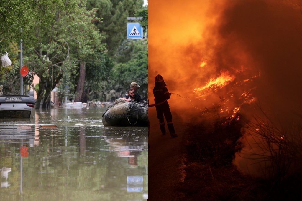 Κλιματική κρίση: Πρωτοφανείς πλημμύρες στον βορρά και καύσωνες στον νότο