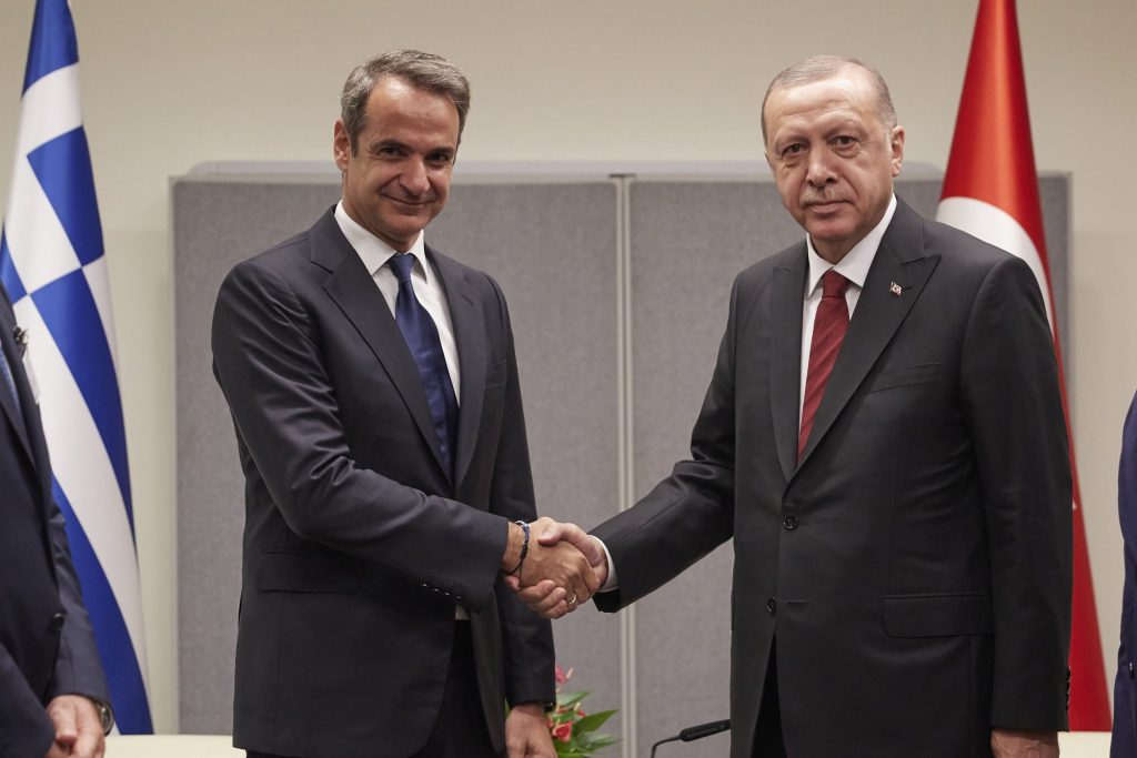 Greek PM Mitsotakis and Turkish President Erdogan Meet in Ankara Today