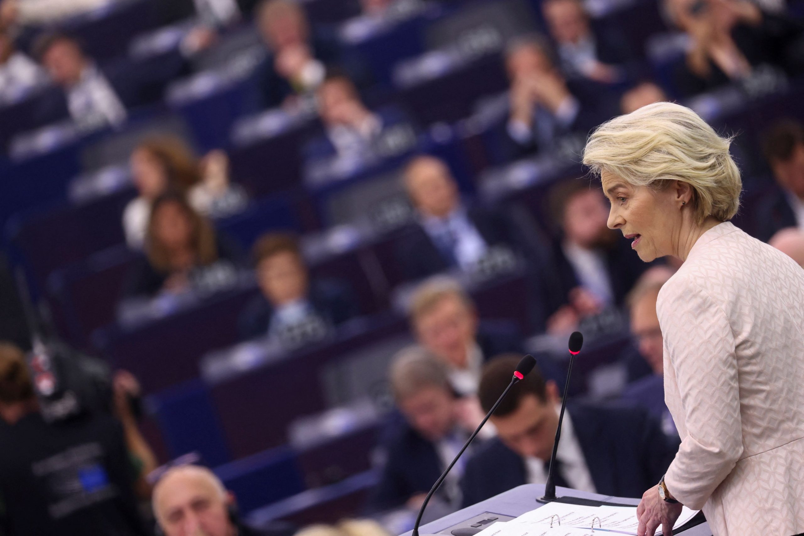 Φον ντερ Λάιεν: H ομιλία της στο Ευρωκοινοβούλιο
