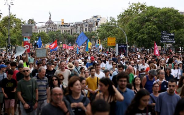 Βαρκελώνη: Νέα διαδήλωση κατά του υπερτουρισμού