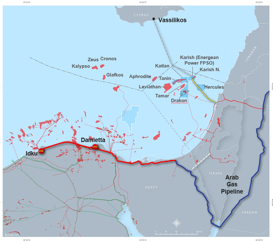 Energean: Προχωρά στην ανάπτυξη του κοιτάσματος φυσικού αερίου Katlan στο Ισραήλ