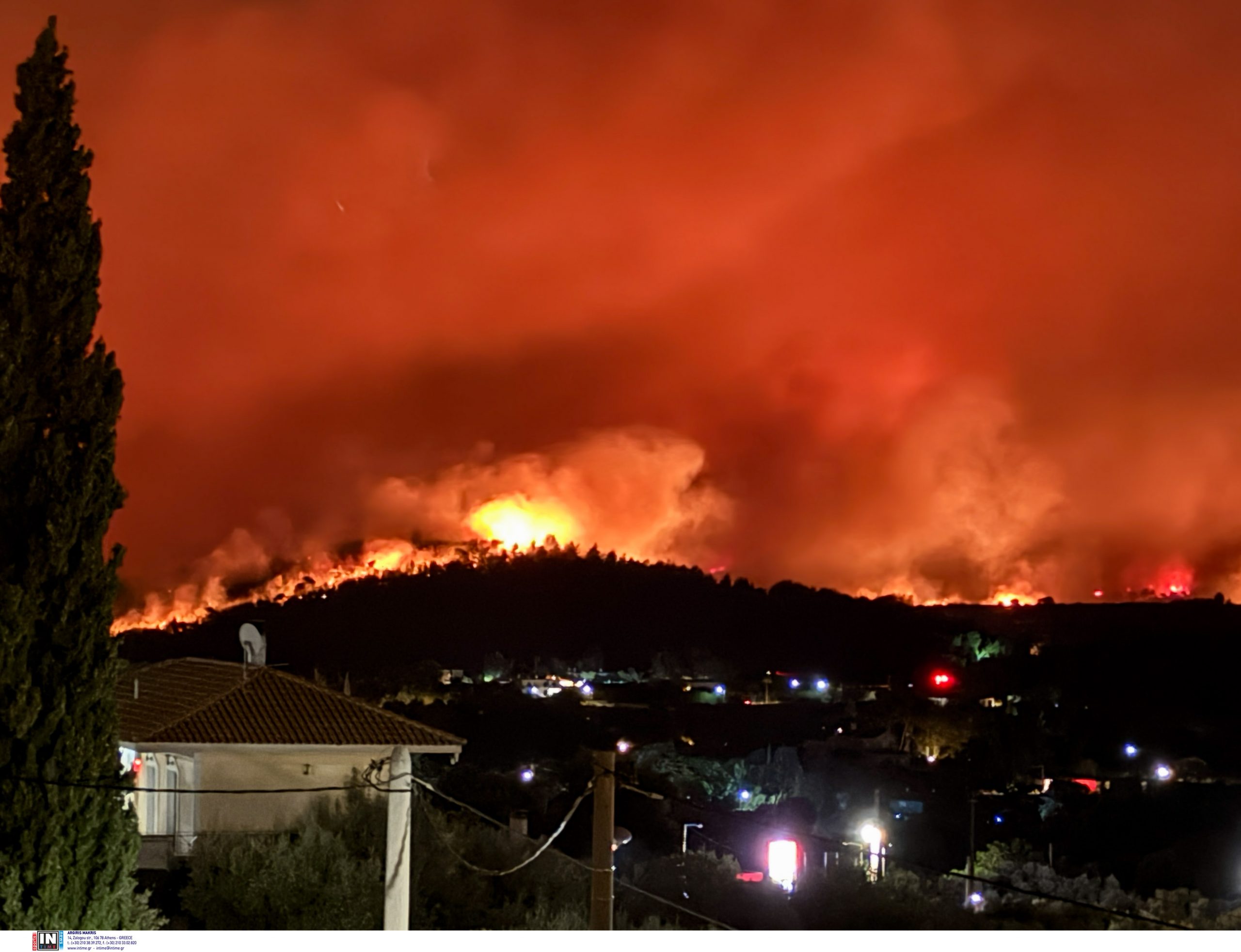 Φωτιά στην Αττική: Έκτακτη ενημέρωση της πυροσβεστικής