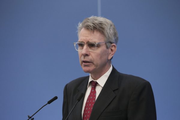 Geoffrey Pyatt in Athens to Promote U.S.-Greece Energy Ties