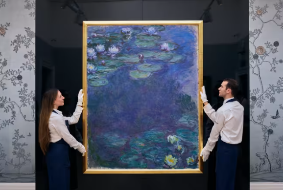 Sotheby’s: 65,5 εκατ. δολ. για τα «Νούφαρα» του Μονέ