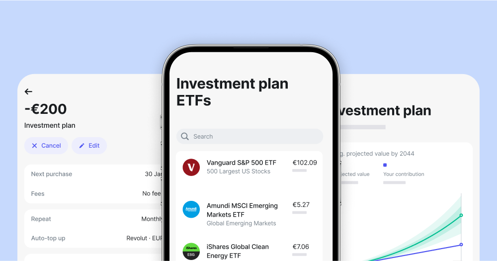 Revolut: Φέρνει επενδυτικά προγράμματα ETF χωρίς προμήθεια στην Ελλάδα