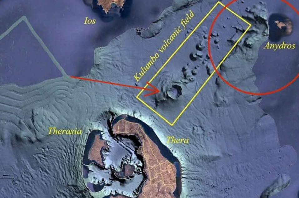 Greek seismologist hopes Kolumbo volcano magma rise moderate, not violent