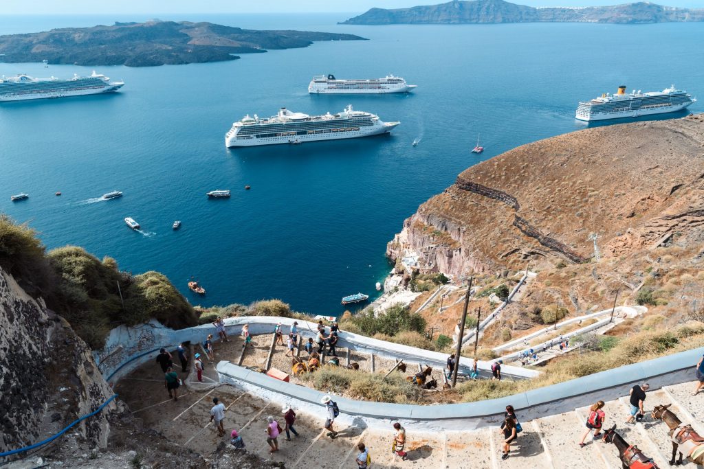 How Many Tourists Visit Santorini Each Year?