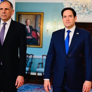 First Meeting in D.C. Between Rubio, Greek FM Gerapetritis