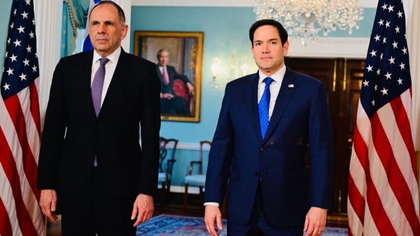 First Meeting in D.C. Between Rubio, Greek FM Gerapetritis